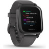 Часы GARMIN VENU SQ SLATE ALUMINUM BEZEL WITH SHADOW GRAY CASE AND SILICONE BAND 010-02427-10