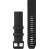 Ремешок GARMIN QUICKFIT 22MM BAND BLACK WITH BLACK STAINLESS STEEL HARDWARE 10569